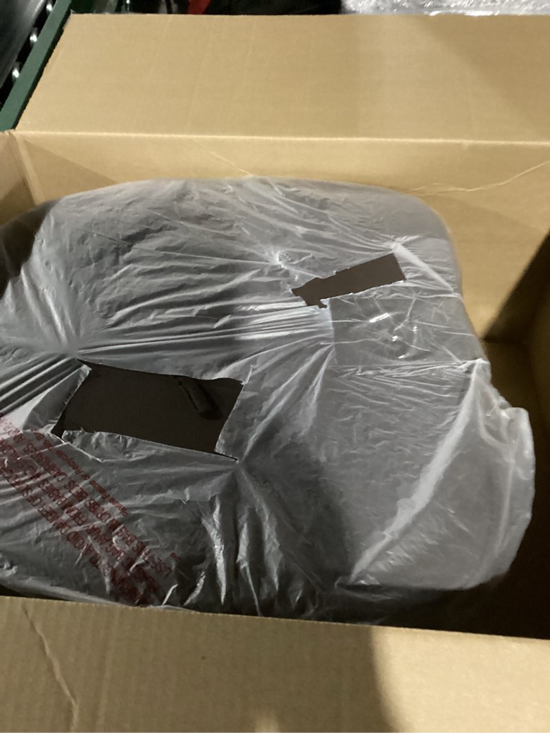 Condition photo showing Good Condition for Shinnwa Dining Chair Cushions Set of 4, Faux Leather Kitchen Chair Cushions with Waterproof Cover and Non-Slip Bottom, 4 Pack, 17x16x2in, Brown Brown 4