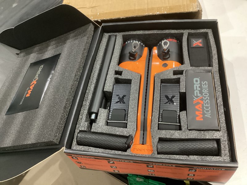 Condition photo showing Good Condition for maxpro fitness: cable home gym | as seen on shark tank | versatile, portable, bluetooth connected | strength, hiit, cardio, plyometric, powerful 5-300lbs resistance sport orange (smartconnect)