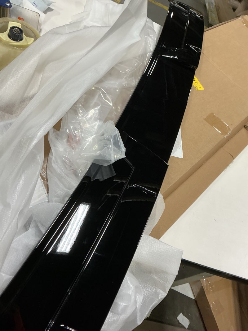 Condition photo showing Good Condition for (Similar)Rear Trunk Window Roof Spoiler Wings ABS Plastic Black Carbon Car Exterior Tuning Accessories Compatible for Toyota Camry 2018 19 20 21 22(Glossy Black)