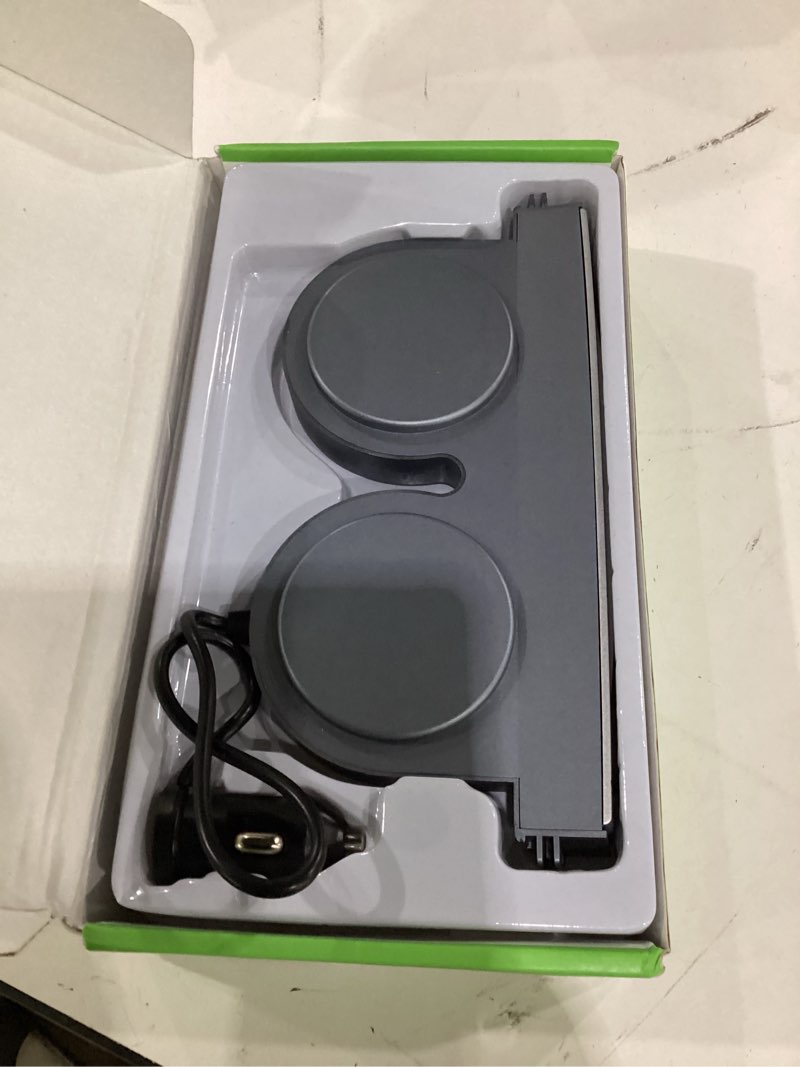 Condition photo showing Good Condition for not tested**** 130w usb charger for tesla model 3 highland 2024 2026 model y juniper 2025 2026, 65w+45w type-c+light retractable cables 4 in 1 multi port fast charger docking