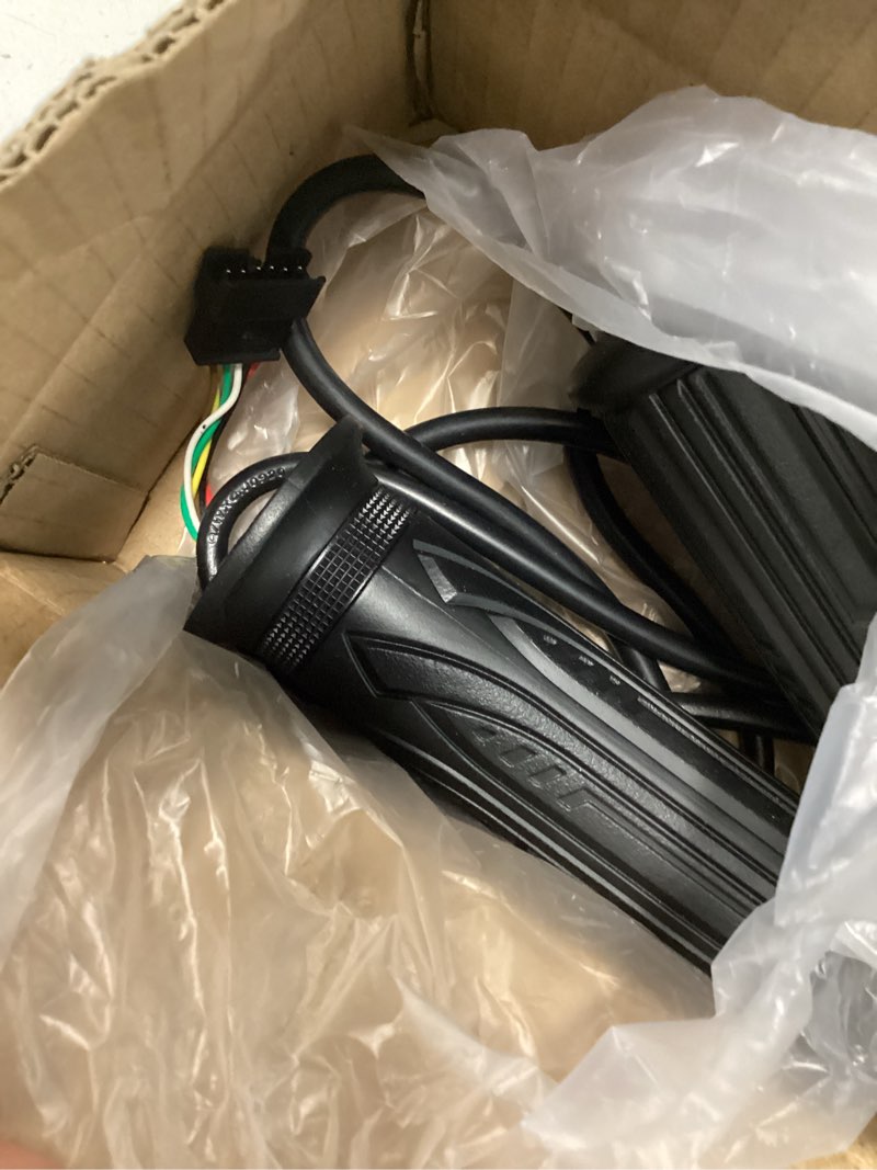 Condition photo showing Good Condition for alomejor 36v 48v twist throttle grips with lcd electric quantity display e?bike speed switch governing throttle grips