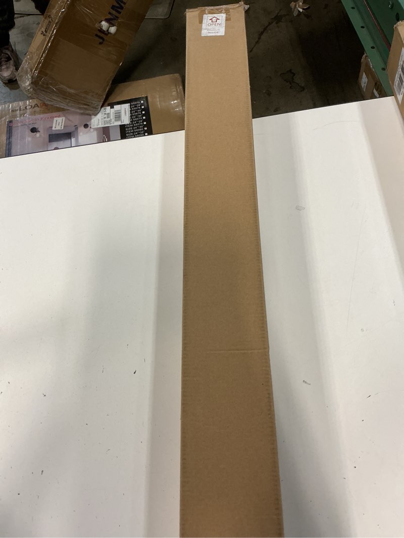 Condition photo showing New/Like New for joydeco 100% blackout roller shades cordless blinds for windows, free-stop shades, uv protection, natural woven blinds for home and office, light-proof aluminum cover (35" w x 75" h, beige) beige (aluminum cover) 35"w x 75"h