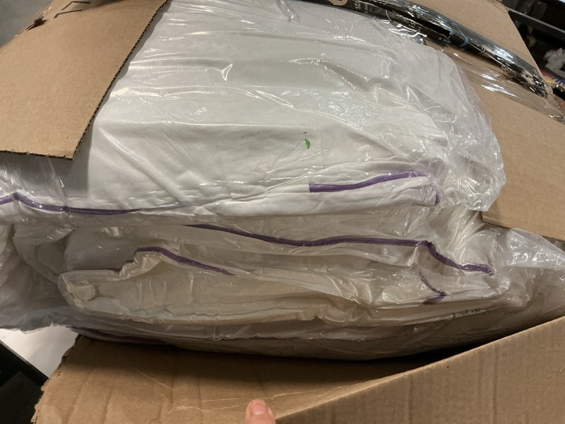 Condition photo showing Good Condition for JOLLYVOGUE Pillows King Size Set of 4, Washable Supportive Bed Pillows with Super Soft Down Alternative Fill, Luxury Fluffy Hotel Quality for Side, Back, and Stomach Sleepers 4 King