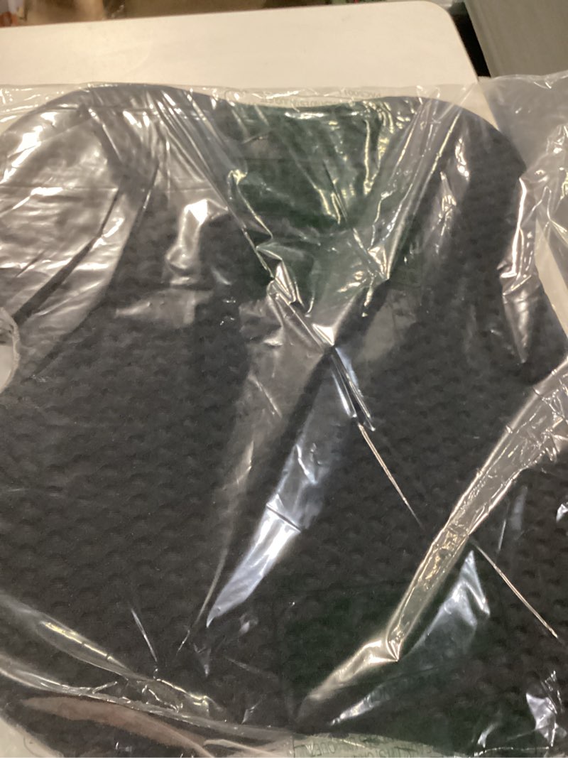 Condition photo showing Good Condition for car seat cushion, auto gel infused memory foam cushion for driver comfortable driving hip pressure relief office chair, universal for vehicles and office chairs (black/gray)