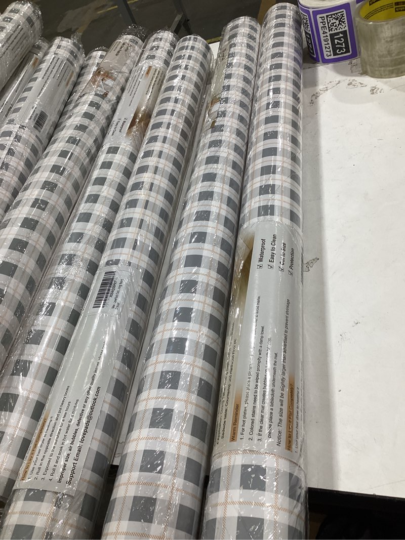 Condition photo showing Good Condition for lovepads skin-friendly table protector 30 x 60 inch, thick plastic table cover, table protector for 