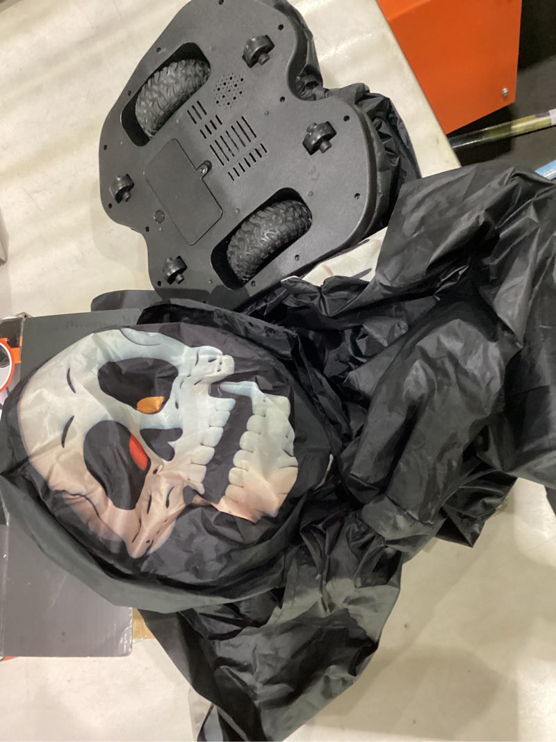 Condition photo showing Good Condition for pranks and funny inflatable rc car toy forward and backward 360° rotation boy gift suitable for 3-12 years old children?skeleton?