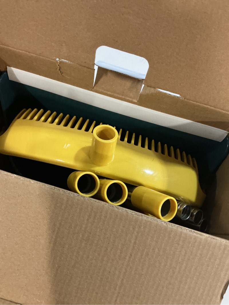 Condition photo showing New/Like New for bimzuc upgrade 51.2'' broom and dustpan set,self-cleaning with dustpan teeth,broom and dust pan combo-blue