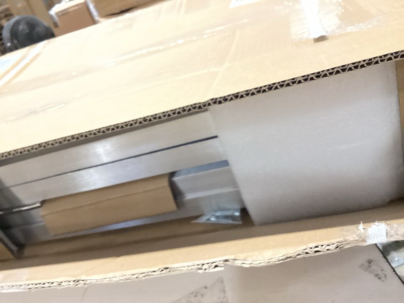 Condition photo showing Good Condition for vnn portable wheelchair ramp 5ft, seamless non-slip aluminum ramps for wheelchairs for home, handicap wheelchair ramps for home steps, aluminum loading dock plates, black aluminum 5ft (usable height 5-15 inch)