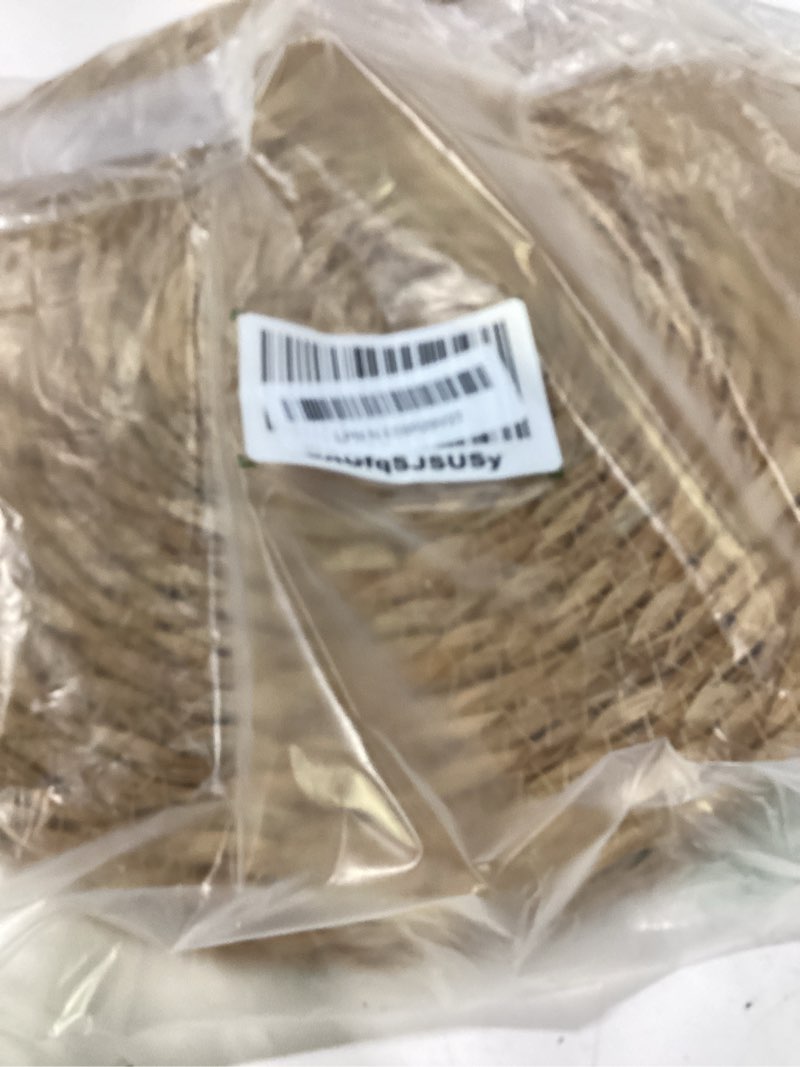 Condition photo showing Good Condition for round woven placemats set of 4, 12" boho rattan placemats natural hand-woven place mats table decor, chargers for dinner plates, farmhouse place mats, wicker table mats for dining table, home 12 inch-standard 4