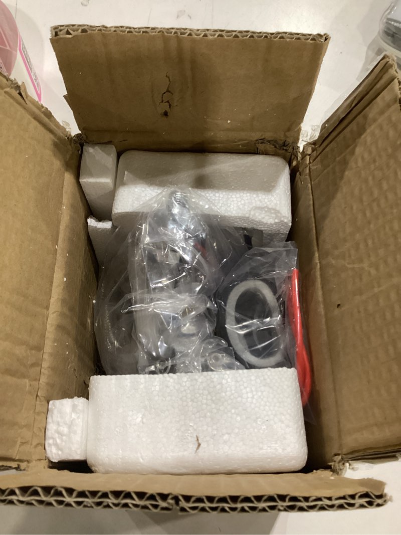 Condition photo showing New/Like New for universal 150 psi horns heavy duty onboard air compressor, replacement for truck/car train horn/suspension/ride/bag kit/system and all 12v vehicles like semi/pickup trucks, silver 1/4 npt silver single