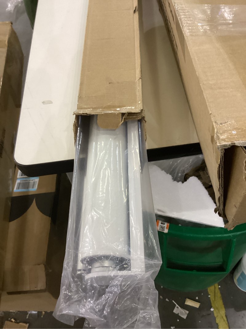 Condition photo showing Good Condition for GENIMO 100% Blackout Roller Window Shades, Window Blinds Cordless with Thermal Insulated, UV Protection Fabric, Mini French Door Blinds for Home, Office, Bedroom, Easy to Install, Grey, 37" W X 72" H A.grey | 100% Blackout 37"W x 72"H