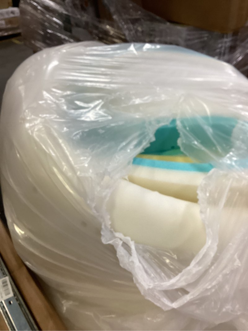 Condition photo showing Good Condition for SINWEEK 1.5 Inch Mattress Topper 5-Zone Memory Foam Mattress Topper Pressure Relieve Soft Mattress Pad, CertiPUR-US Certified, Full Size Blue Full 1.5 Inch-Blue similar unknown size 