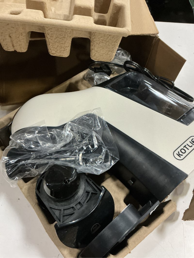 Condition photo showing Good Condition for kotlie em-308b espresso machine, single serve coffee maker compatible with multiple capsule types, ground coffee, and ese pods, 3 temperatures, 7 water volume levels, 34 oz?white?