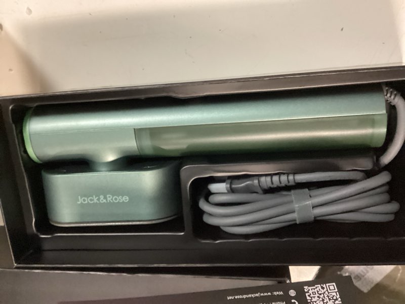Condition photo showing Good Condition for jack ? rose travel steamer for clothes,100-220v portable iron,15s heat up,steamer ? iron 2 in 1, travel size,large ceramic heat panel,for global and europe green