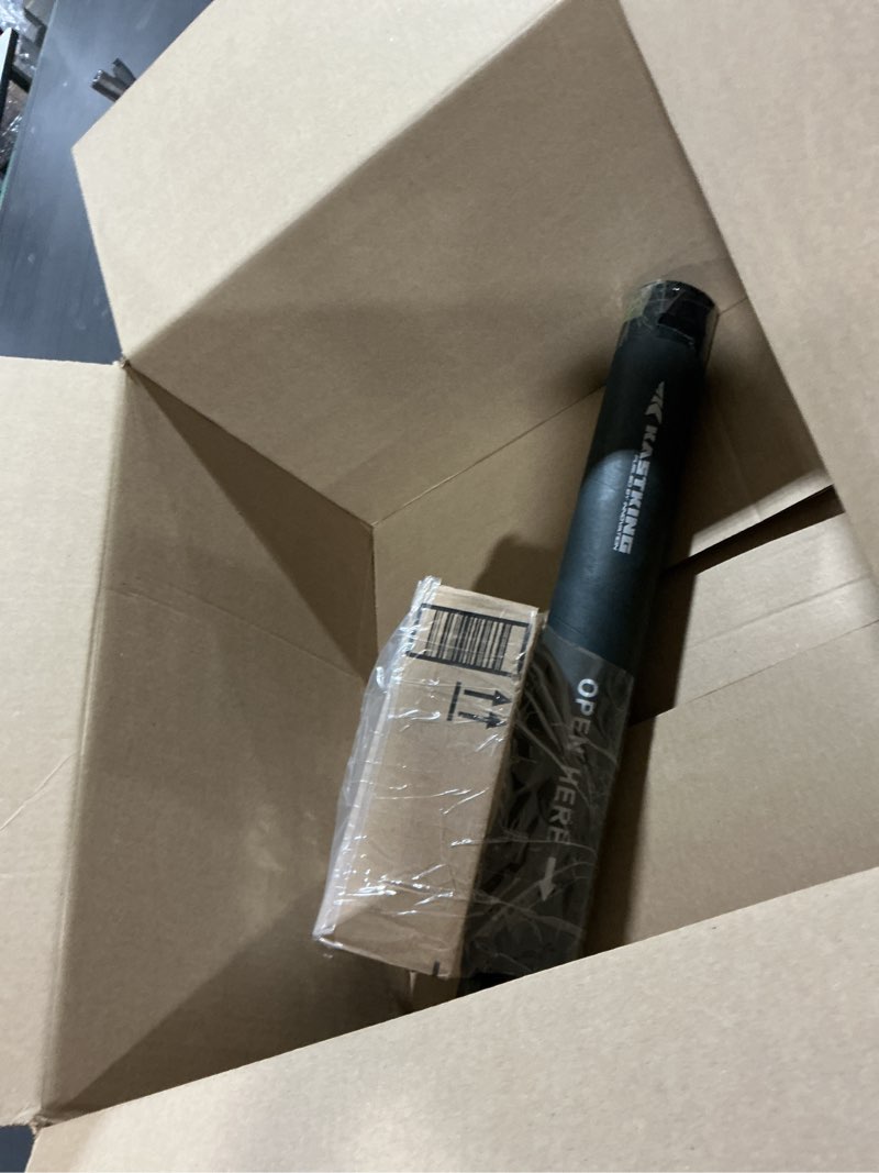 Condition photo showing As Is for kastking centron lite travel fishing rod and reel combo, packable twin-tips spinning & baitcaster combos, lightweight im6 graphite, portable multi-piece kit for bass trout, freshwater travel spin-6'6'' ml-2000 reel (4pcs+ extra tip)