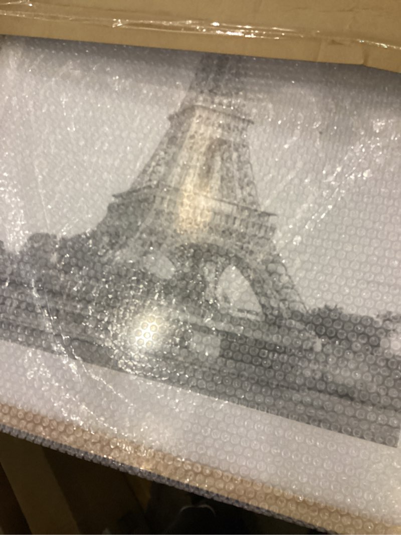 Condition photo showing New/Like New for upsimples 18x24 Picture Frame, Display Pictures 16x20 with Mat or 18 x 24 Without, Wall Hanging Poster Frames, Natural, 1 Pack Natural 18x24