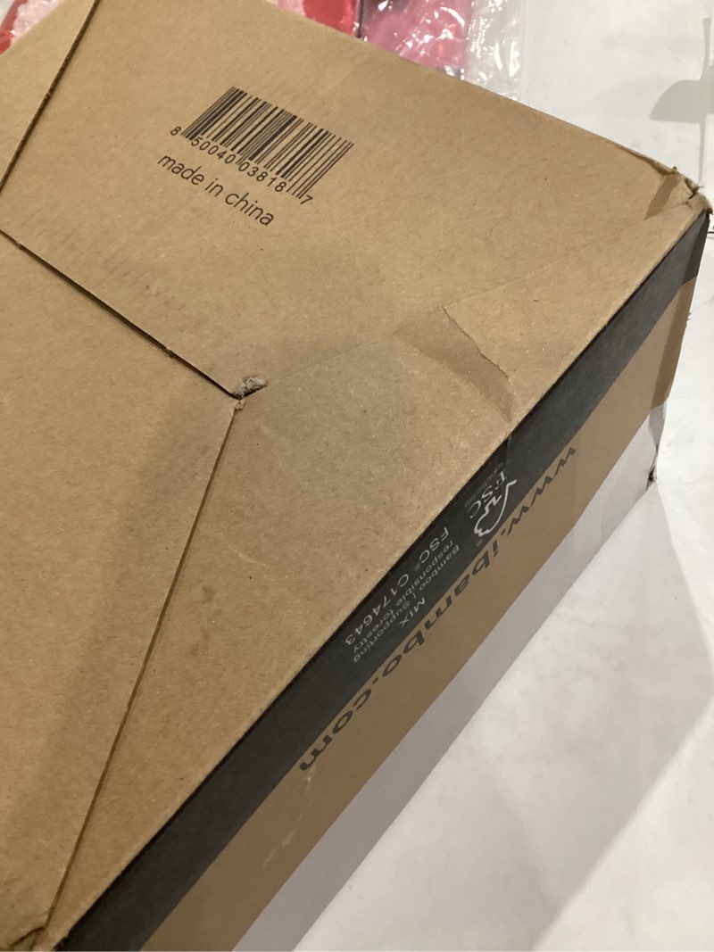 Condition photo showing Good Condition for Bamboo Paper Plates Compostable (125-Pack, 9-inch) | Sturdy & Microwave Safe | Heavy Duty Brown Disposable Plates | PFAS Free, Biodegradable | FSC Certified Alternative to Plastic 9" Round Plates 125