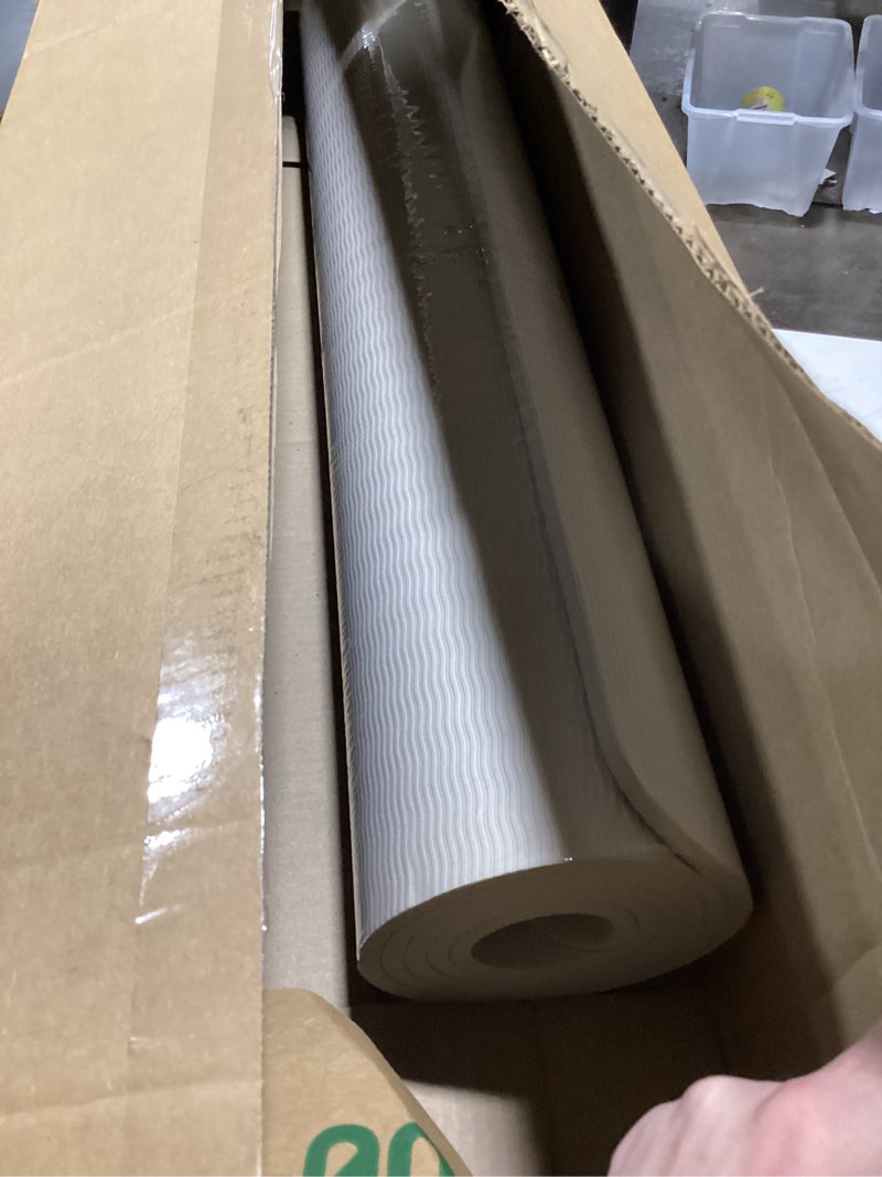 KEEP Extra Wide Yoga Mat 32" x 72" - Premium 9mm Thick TPE Exercise Mat for Men & Women | Non-Slip W