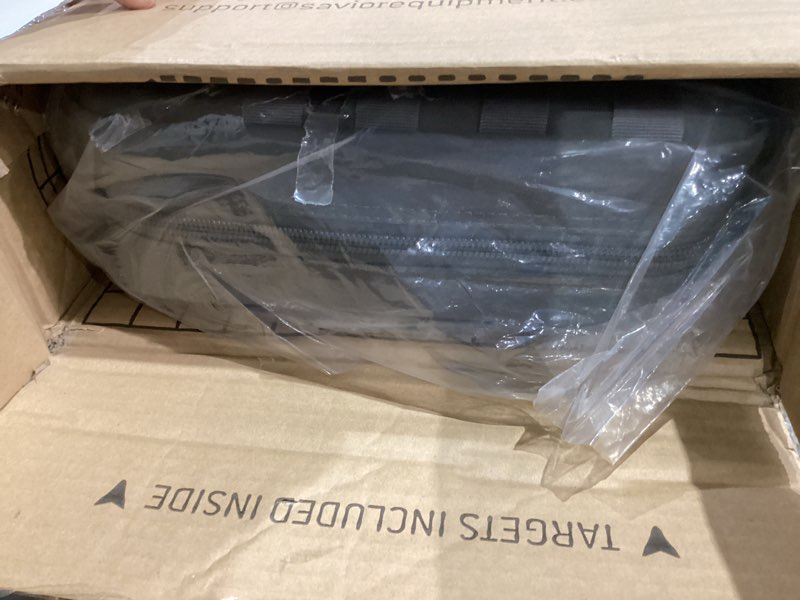 Condition photo showing Good Condition for Savior Equipment American Classic Tactical Double Long Gun Bag Pistol Transportation Case w/Backpack Strap, Lockable Compartment, Available Length in 32" 36" 42" 46" 51" 55" SW Gray 36" x 12" Double Rifle Case Rifle Case