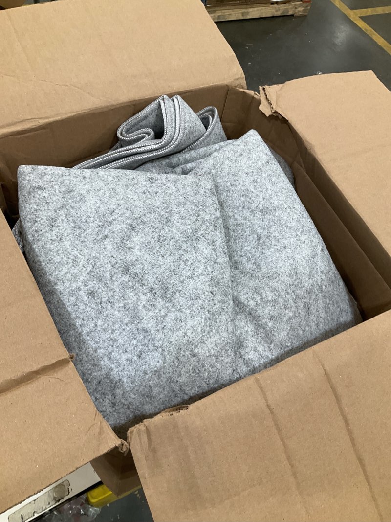 Condition photo showing Good Condition for 8x10 area rug for living room moroccan washable rugs non slip indoor floor carpet foldable large soft area rug for dining room bedroom with low pile(grey,8'x10') grey/black 8'x10'(rectangular)