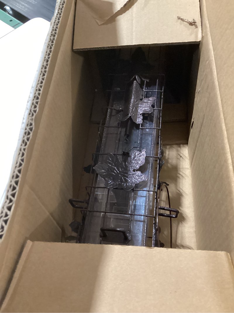 Condition photo showing Good Condition for Perky-Pet 336-1SR Squirrel-Be-Gone Squirrel Proof Bird Feeder, 2LB, Outdoor Wild Bird Feeder with Weight-Activated Perches