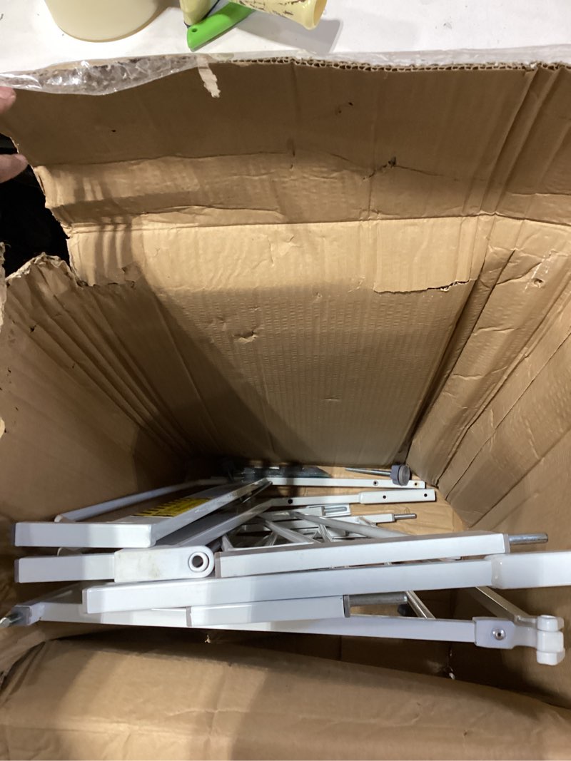 Condition photo showing Good Condition for Regalo Safety Baby Gate 56 Inch Extra Wide for Doorways & Bottom of Stairs, Pressure Mount Design for Babies, Toddlers & Pets, Tested & Safe for 30 Years, American Designed, American Owned, White White 29-56"W x 30"H