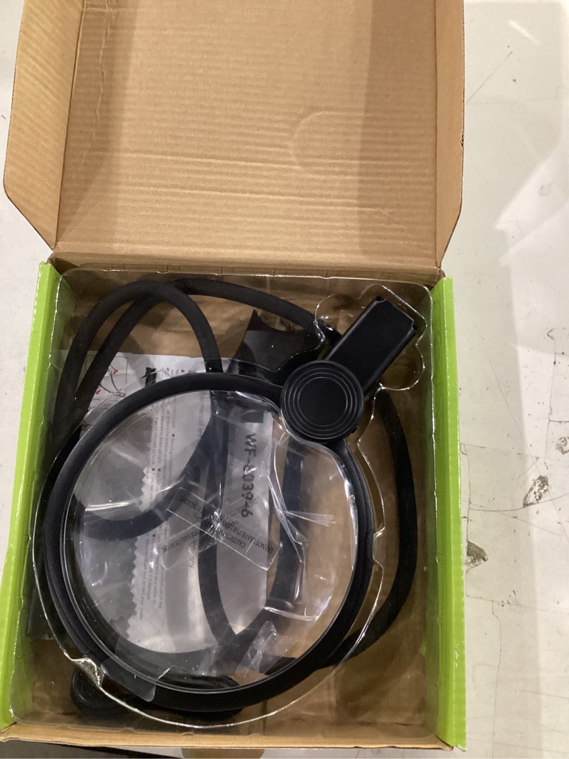Condition photo showing Good Condition for 10x neck magnifying glass with light for reading with real glass lens, hands free magnifying glass with light for close work, flexible gooseneck large magnifier for cross-stitching sewing for seniors