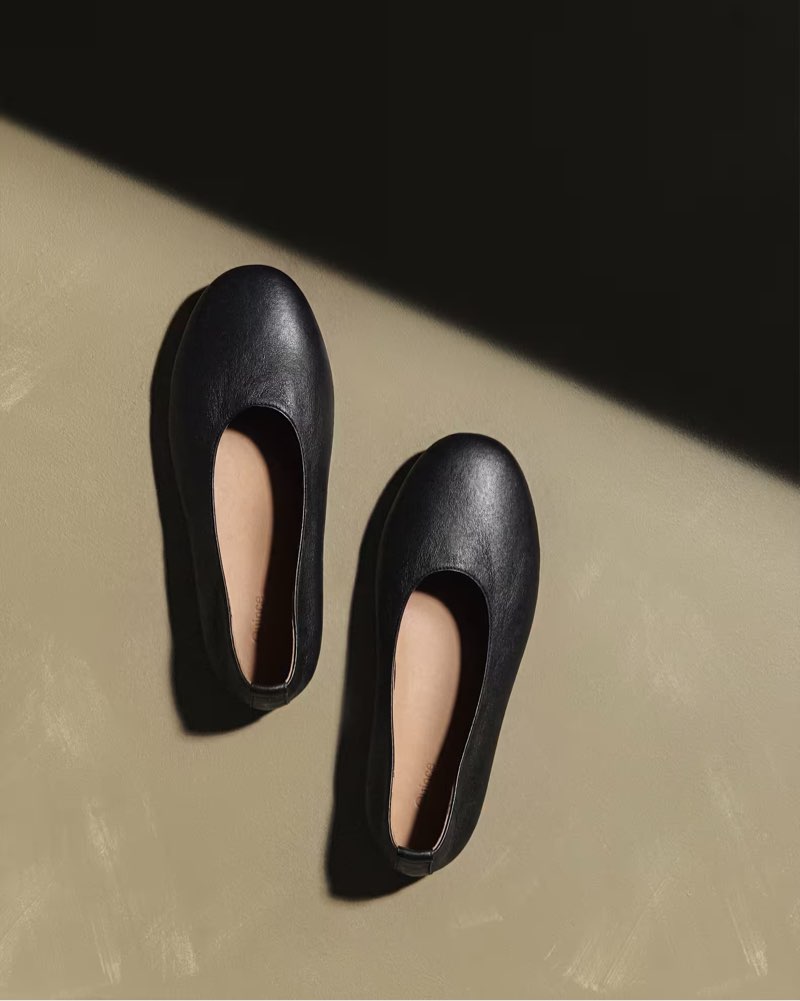 italian leather glove ballet flat size 7 1/2