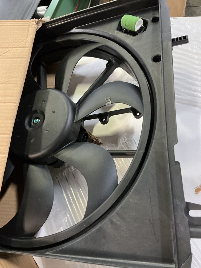 Condition photo showing Good Condition for radiator cooling fan compatible with 2017-2022 nissan rogue sport 2.0l | replaces# 214816ma0a 21481-6ma0a ni3115162