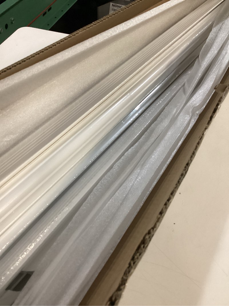 Condition photo showing Good Condition for Art3d Pre-Cut Wall Molding Set of 6 pcs, Ready-to-Assemble Wainscoting Panels for Interior Wall Décor Living Room Bedroom Accent Wall - Installed with Glue, 3 Top 3 Bottom