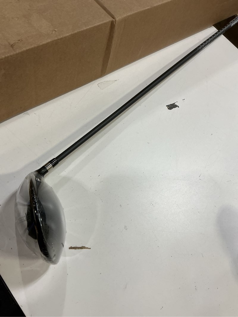 Condition photo showing Good Condition for Titanium Driver Golf Club, Loft Lightweight Graphite Shaft, Oversized Sweet Spot, Aerodynamic, USGA Conforming Mens Driver + Deluxe Headcover Right Blue 11.5° Loft