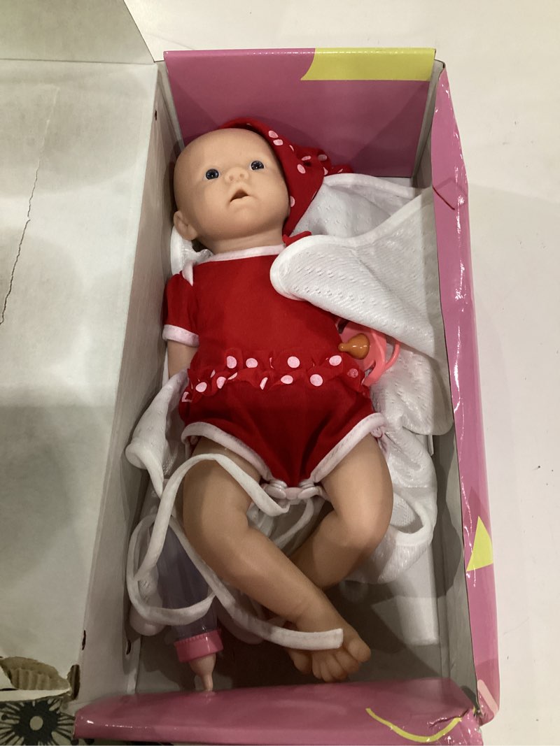 Condition photo showing Good Condition for ivita 14 inch silicone baby dolls girl weighted 2.92 lb,[not vinyl],silicone full body reborn realistic lifelike real life newborn soft babies with complete accessories & gift box for kids age 3+