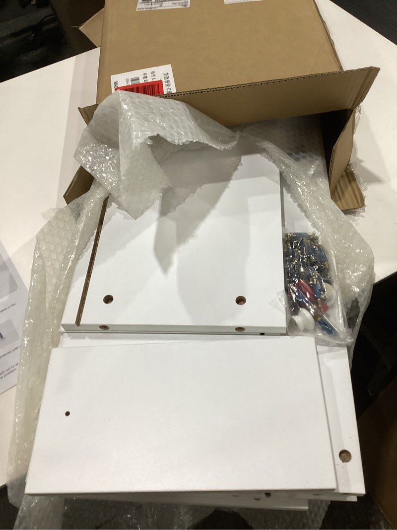 Condition photo showing New/Like New for YGYQZ Wood Desk Shelf Organizer, Desk Hutch Top Only, Book Shelf for Comuputer Display Rack Storage Stand for Office, Home, Dorm