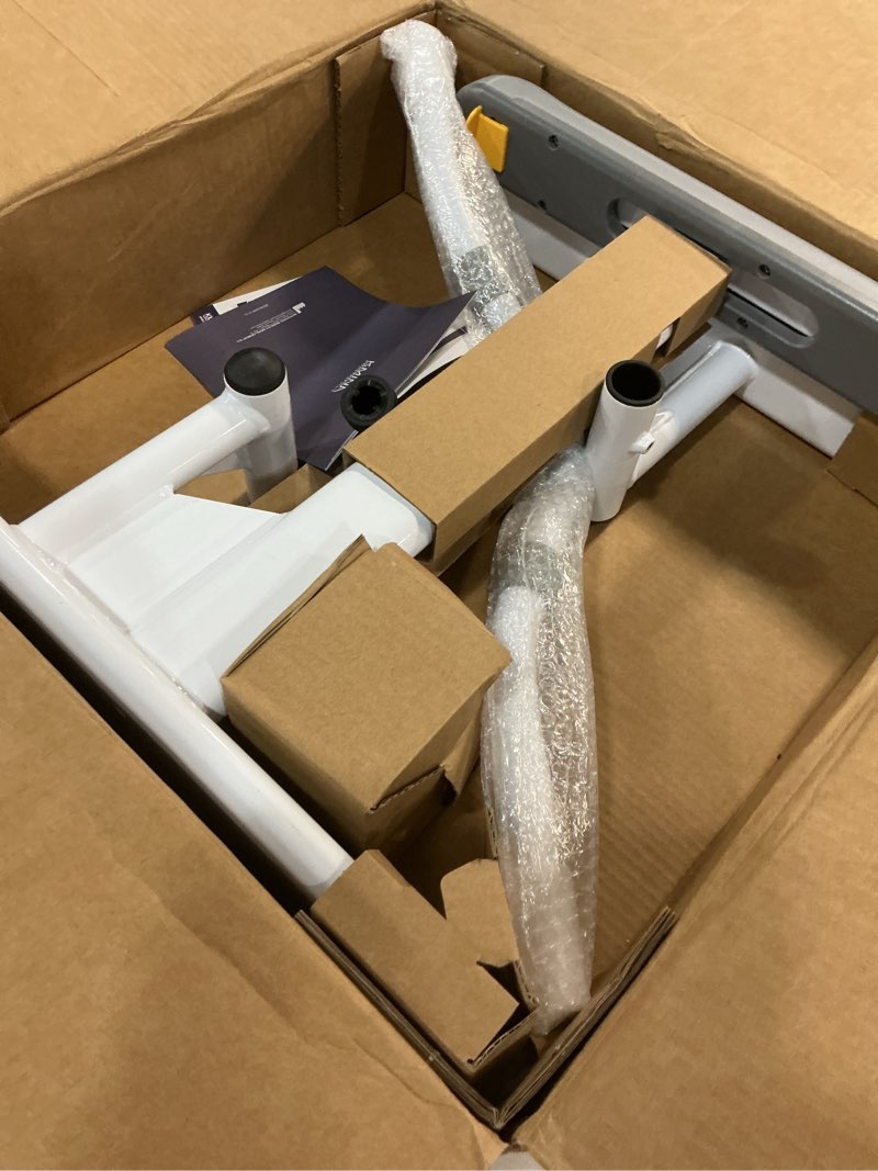 Condition photo showing Good Condition for kmina toilet safety rails for seniors, heavy duty frame with handles, adjustable height and width, handicap grab bars