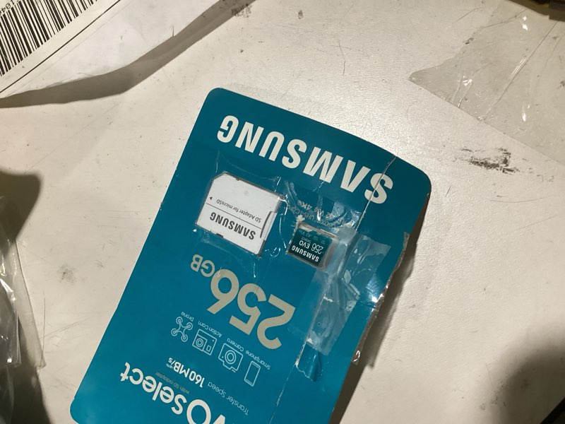 Condition photo showing Good Condition for samsung evo select microsdmemory card + adapter, 256gb microsdxc, up-to 160 mb/s, 4k uhd, uhs-i, c10, u3, v30, a2, for mobile phone, smartphones, nintendo-switch, and tablets (mb-me256sa/am) 256gb new generation - up to 160 mb/s