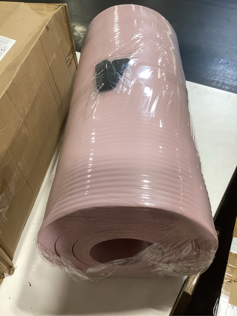 Condition photo showing Good Condition for amazon basics extra thick exercise yoga mat with carrying strap