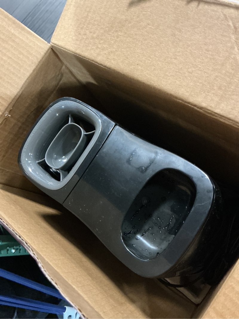 Condition photo showing As Is for warm mist moisture humidifier, 1-gallon tank