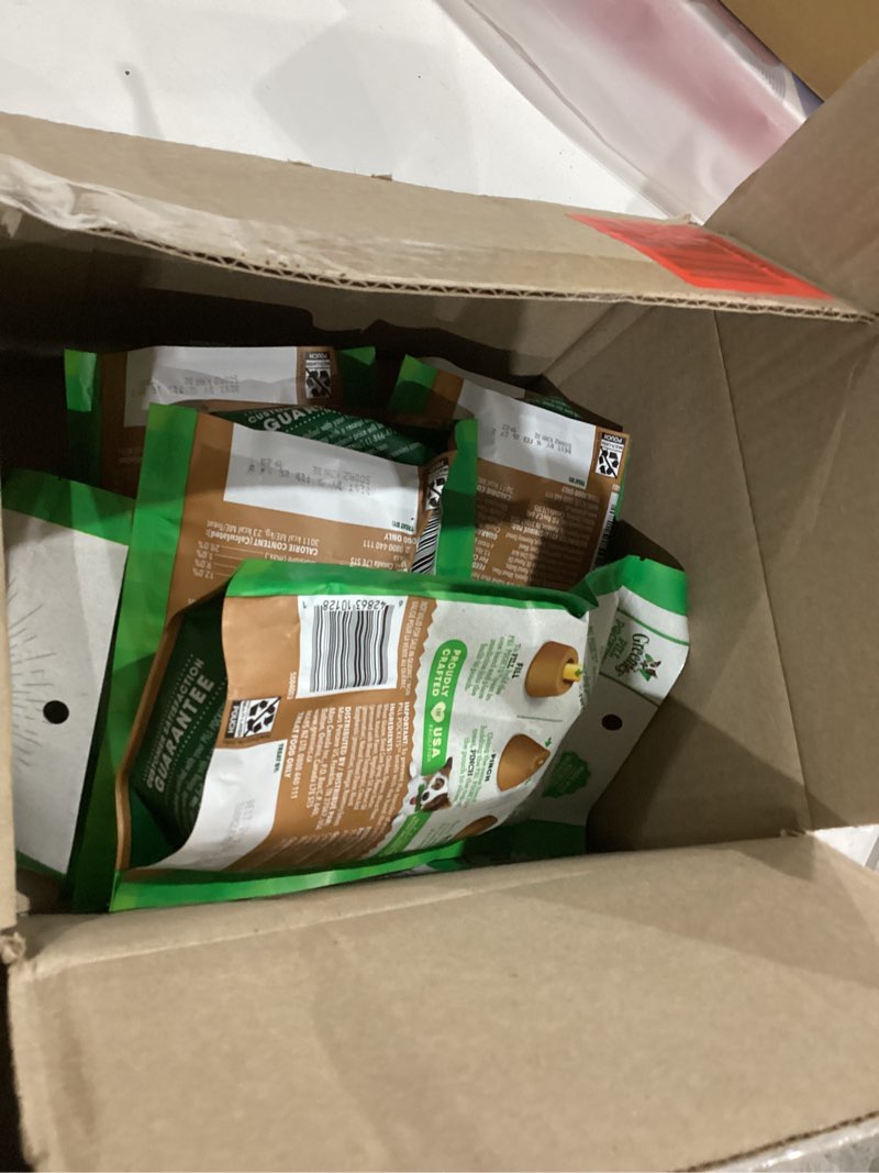 Condition photo showing Good Condition for Greenies Chewy Dog Pill Pockets Peanut Butter Capsule Size Dog Treats - 7.9oz