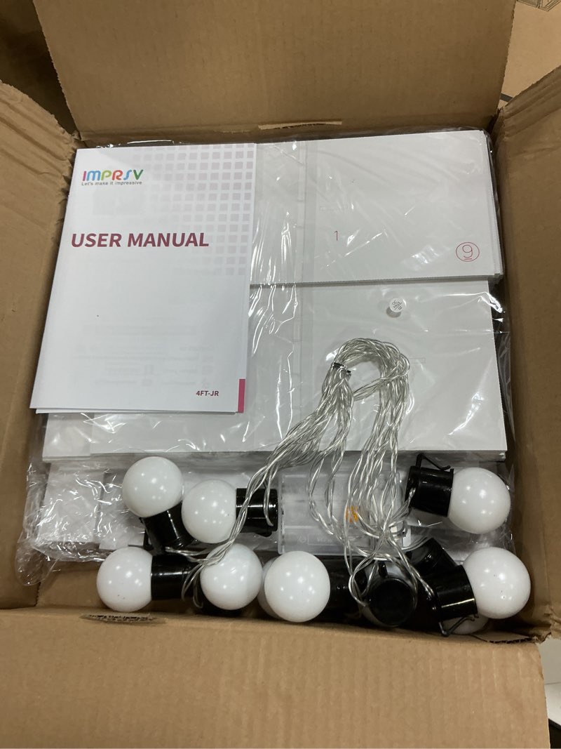 Condition photo showing New/Like New for Marquee Numbers 9th-Birthday Large Decorations: 4ft Light Up NumbersBirthday Sign for Boy Girl Nine Year Old Anniversary Mosaic Party Decor Backdrop Big Foam Board Number 9 White_Number_9