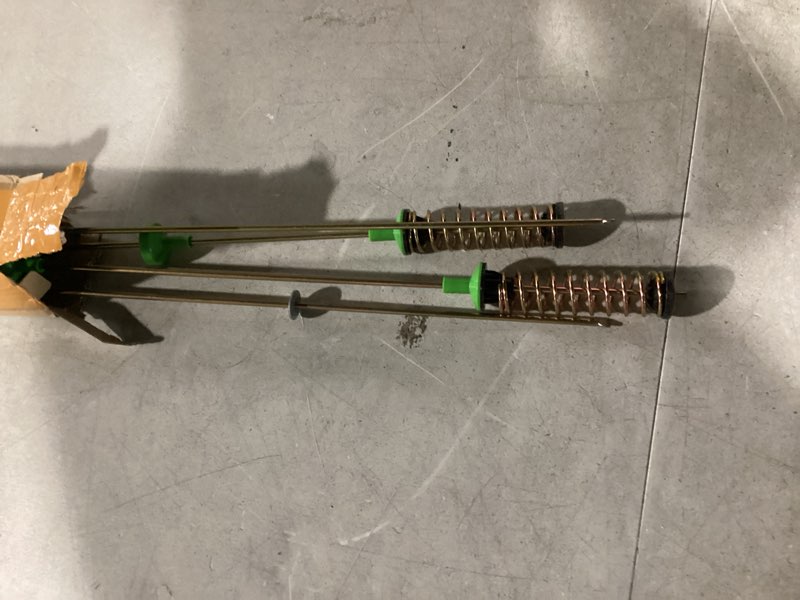 Condition photo showing As Is for washer machine suspension rods dc97-16350u dc97-16350t fit for samsung vrt top load wa45h7000aw wa50r5200aw wa50r5200aw/us washer machine replace dc97-16350d 10-year qa prime&swift