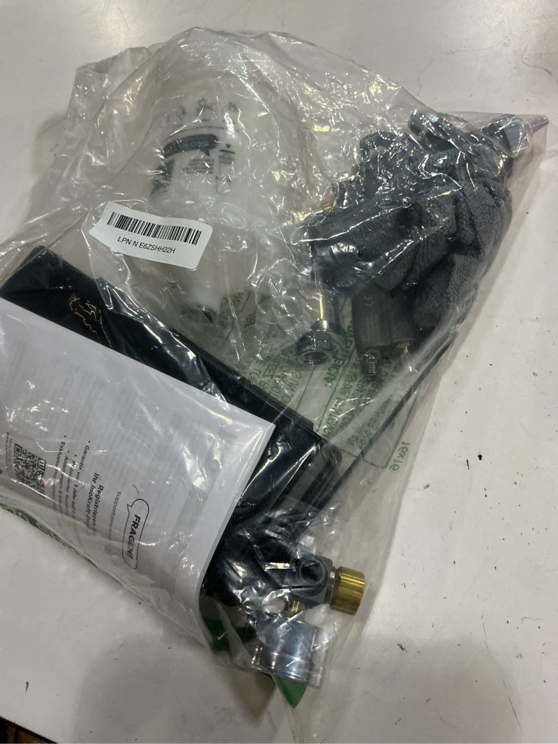 Condition photo showing Good Condition for inokraft d1 lvlp air spray gun premium kit, easy to use, paint gun for cars & house diy painting, 1.3/1.5/1.7mm nozzles, with paint sprayer accessories lvlp spray gun premium kit
