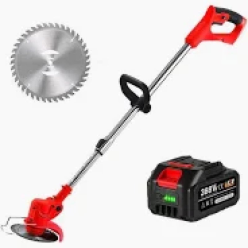 Powerful Electric Battery Operated Cordless Grass Trimmer