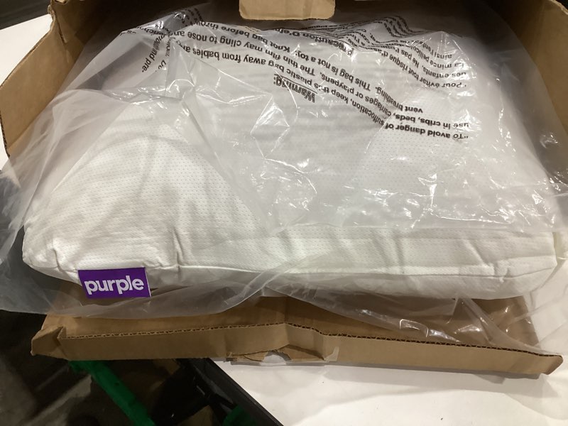 Condition photo showing Good Condition for Purple Harmony Pillow - Standard - Medium, Greatest Pillow Ever Invented, 360º Hex Grid & Talalay Latex Core - No Pressure Support, Stays Cool, Luxurious Comfort Standard – Medium