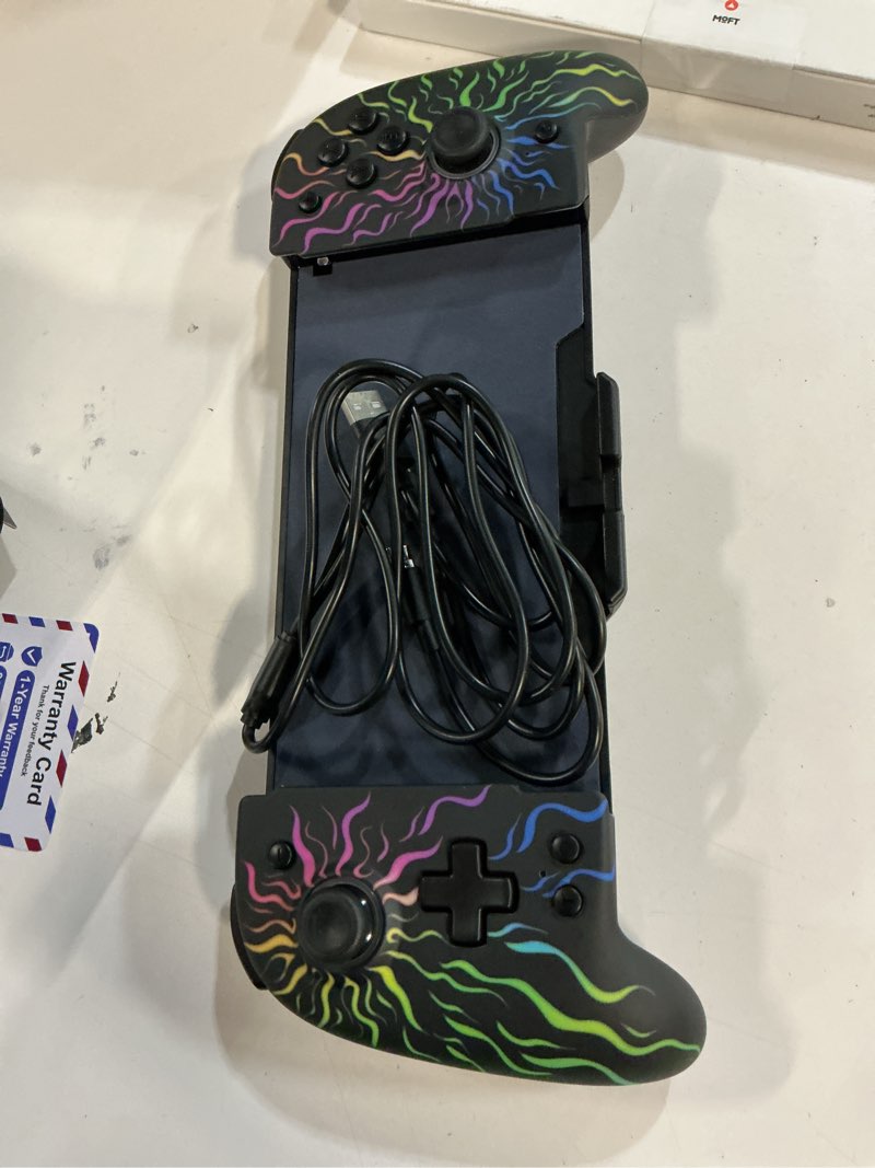 Condition photo showing Good Condition for NealGamefy Switch Controllers,Wireless Switch Pro Controller for Nintendo Switch/OLED Controller,Upgrade Full-Size Ergonomic One Piece Handheld Controller with Programmable,TURBO,Vibration Black-flame