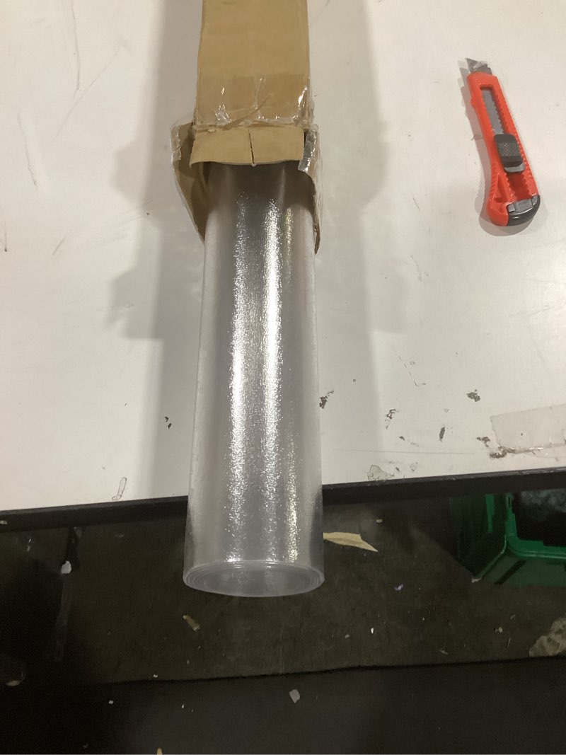 SHAREWIN Office Chair Mat for Hard Floors - 47''×47'',Heavy Duty Clear Wood/Tile Floor Protector PVC