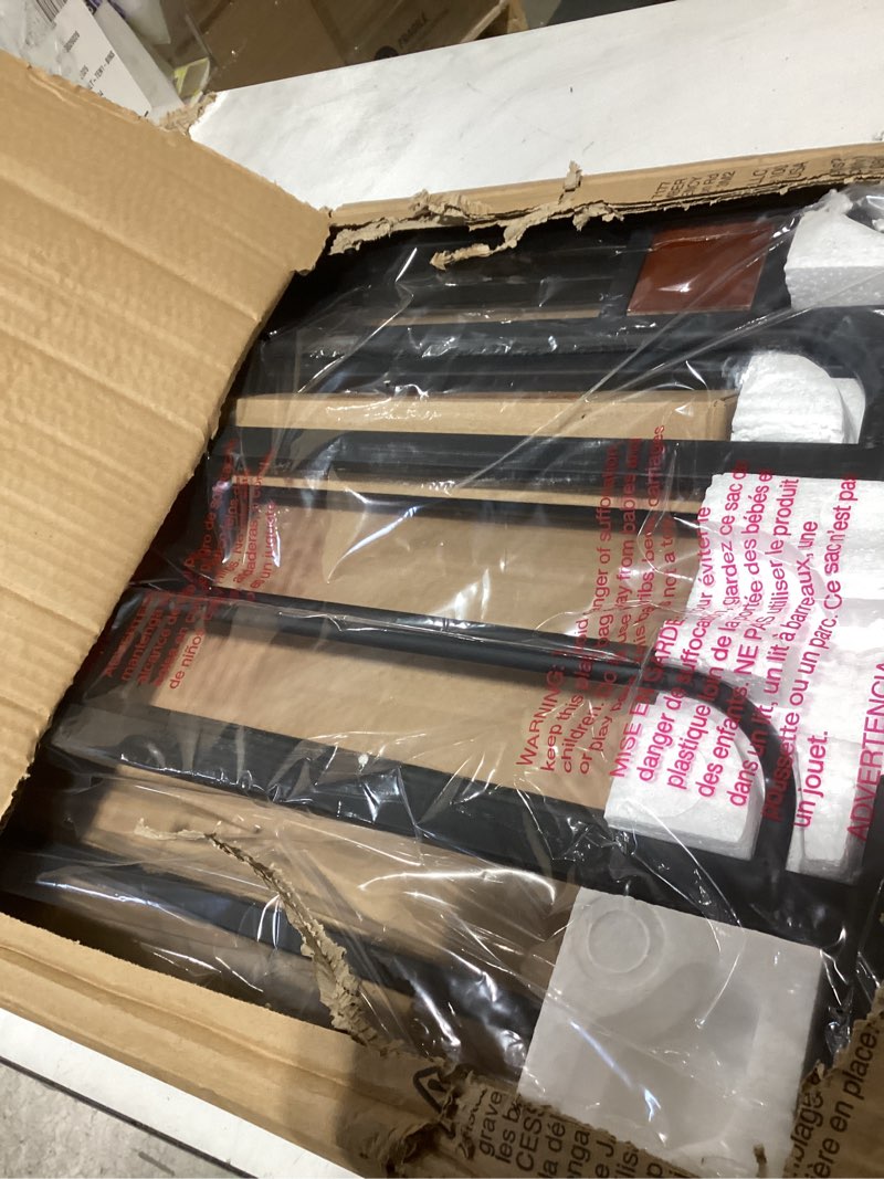 Condition photo showing New/Like New for Regalo Safety 41" Extra Wide Wood Accent Baby Gate, Pressure Mount for Doorways & Bottom of Stairs, 