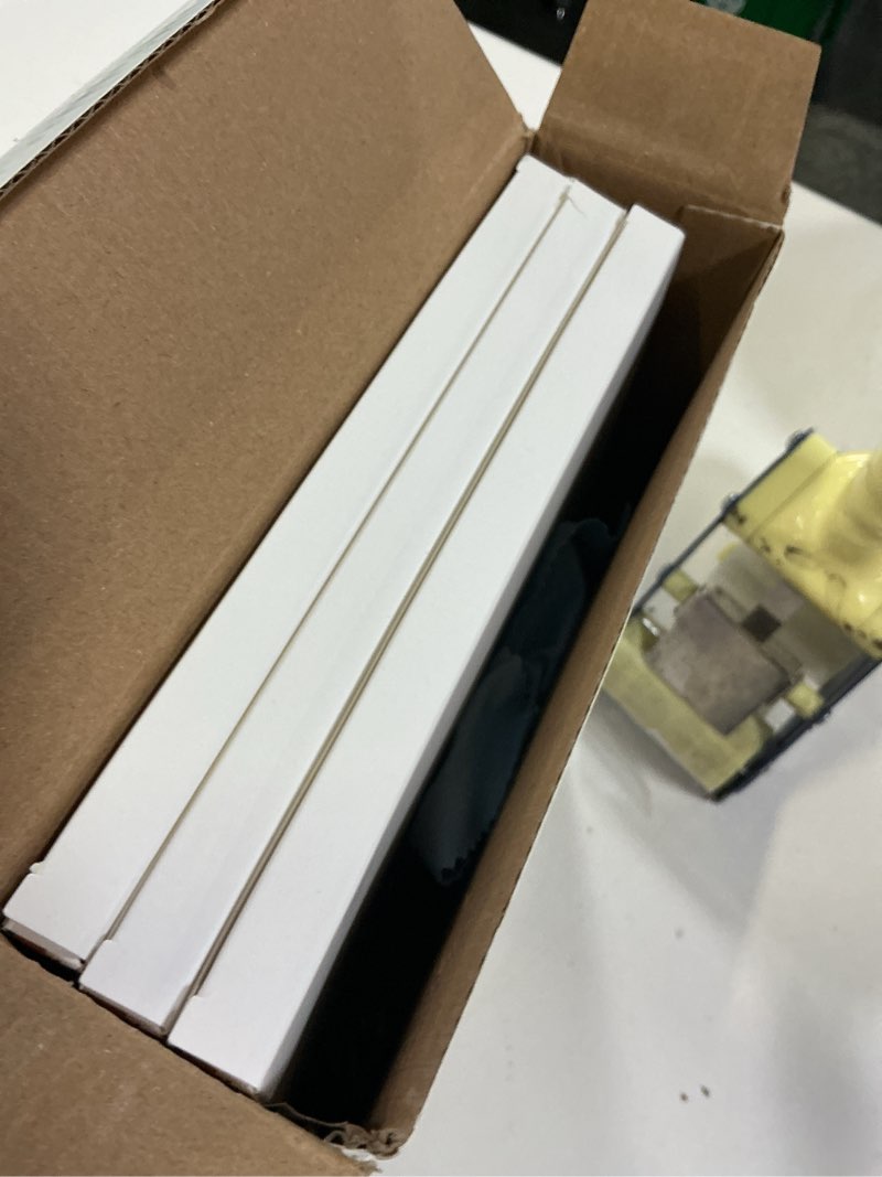Condition photo showing New/Like New for 3 pack 8x10 acrylic photo frame, clear double sided magnetic picture frame 10mm desktop display with stand- free soft microfiber 8x10"-3