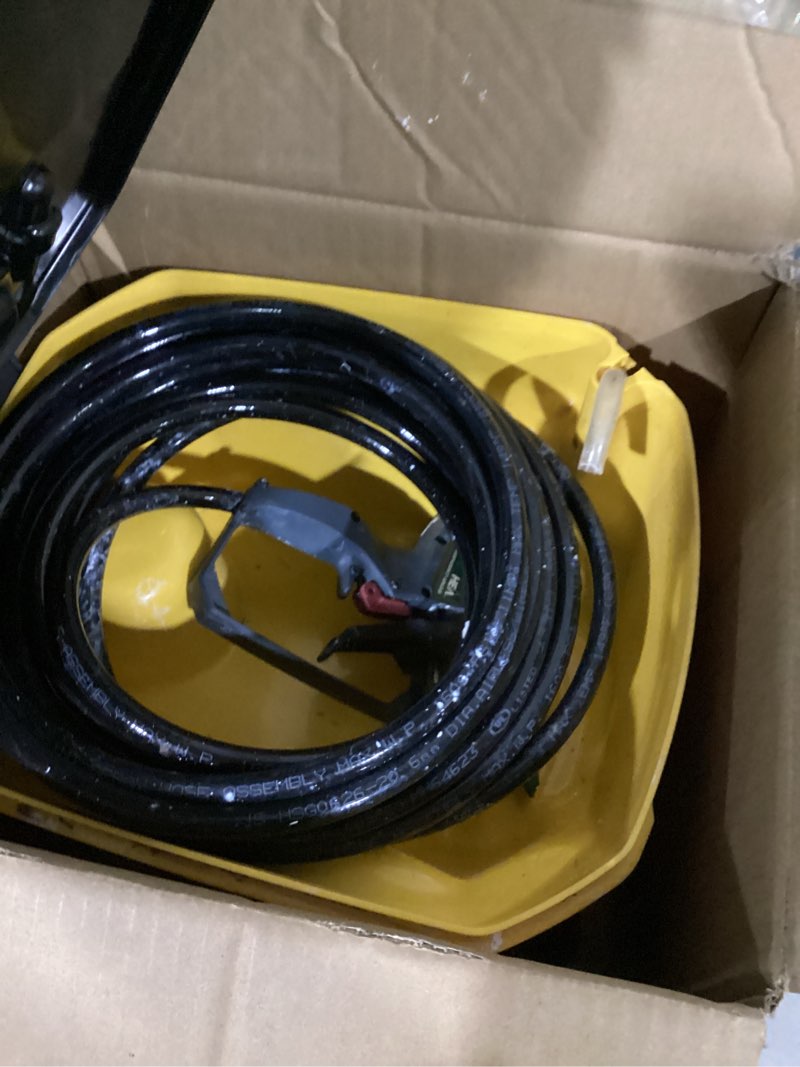 Condition photo showing As Is for control pro 130 hea stand paint sprayer
