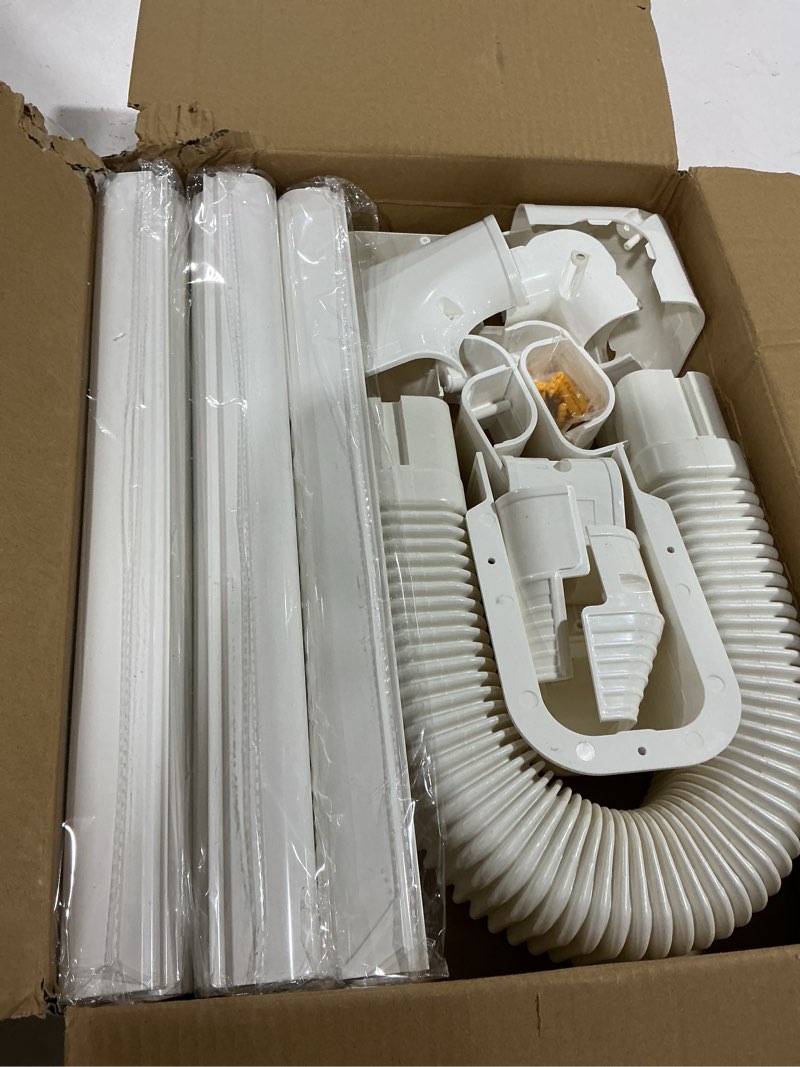 Condition photo showing Good Condition for bewave 3" 10 ft mini split line set cover kit, decorative pvc tubing cover kit for mini split air conditioners and heat pumps 3"w 10ft l