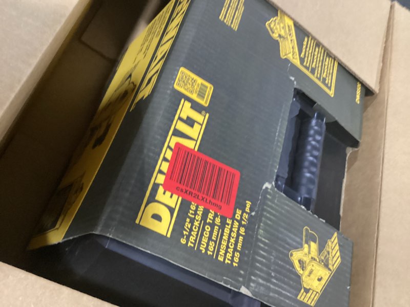 Condition photo showing As Is for DEWALT Circular Saw, 6-1/2-Inch, TrackSaw Kit (DWS520K) 6-1/2-Inch Classic